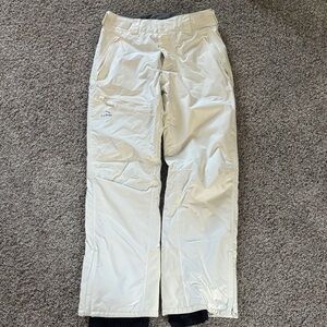 L.L. Bean Women's Cream Ski Pants